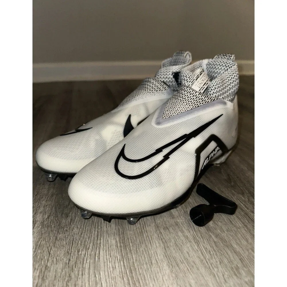Mens Size 11 Nike Alpha Menace Elite 3 White Particle Grey Detachable DR5659-100